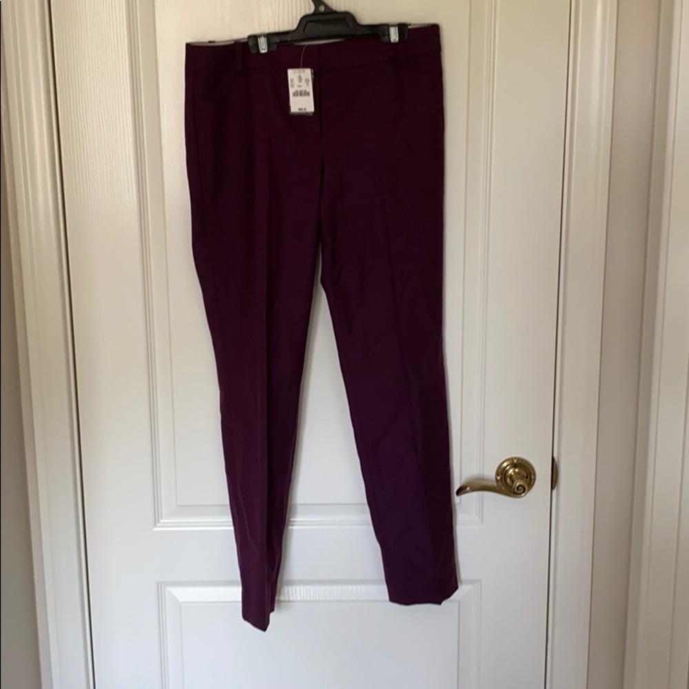Plum J Crew Pant